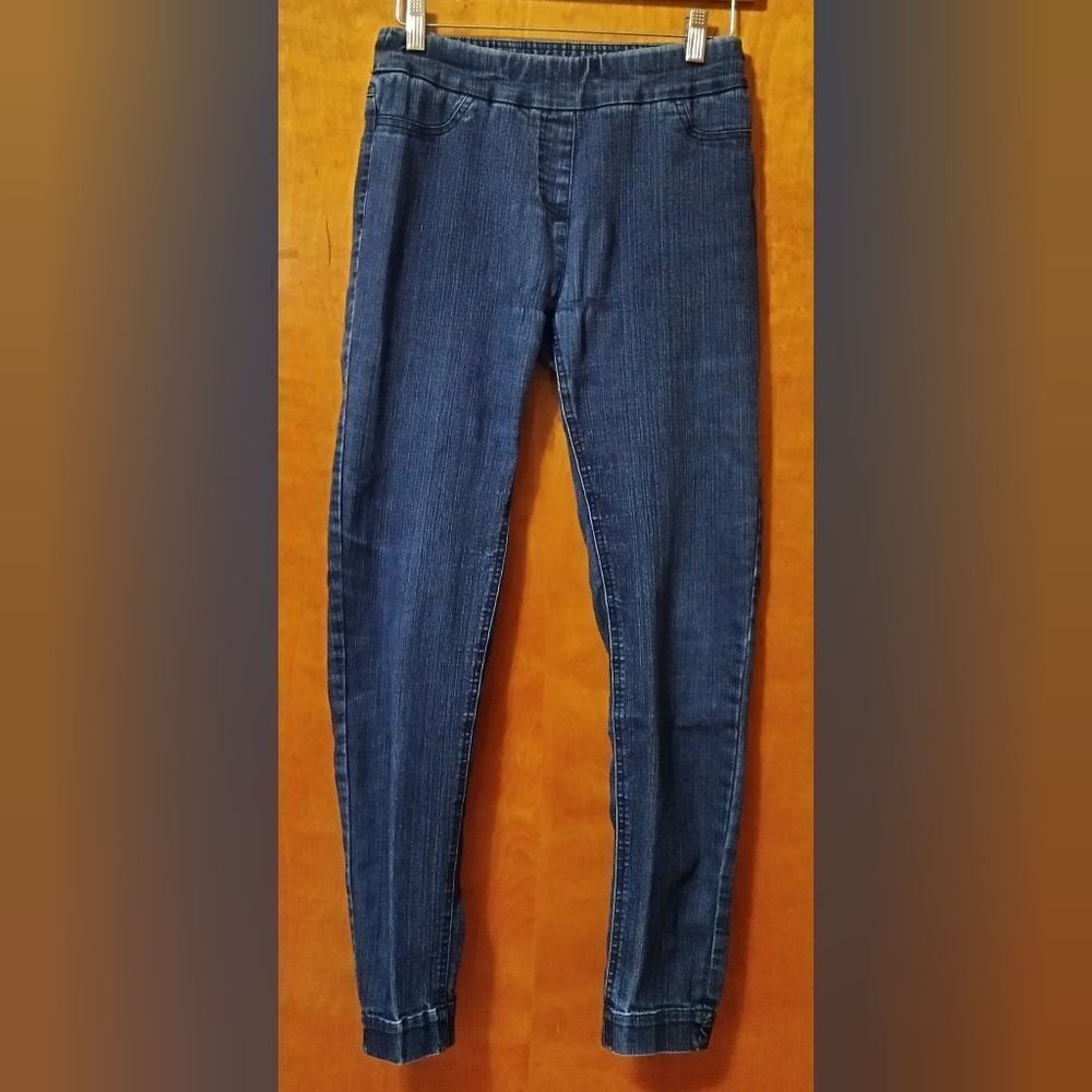 Venus Elastic Waist Pull On Jeans Sz S Stretchy Denim Leggings Jeggings